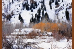 Sun Valley Home in Snow